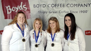 Liberty High School’s Restaurant Management Team is heading to the nationals after winning first place at the 2009 Boyd Coffee ProStart Invitational in Olympia Sunday. The team is