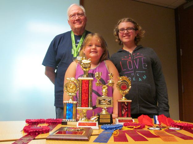 Award-winning chili cook Larry Gholston and his award-winning