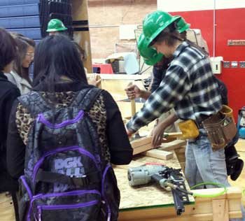 Lindbergh High School hosted a trade fair.