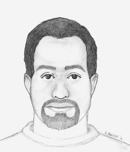 This is an artist's drawing of a luring suspect in the Renton Highlands.