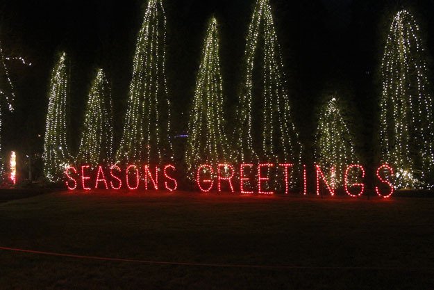 The Clam Lights are open through Jan. 1