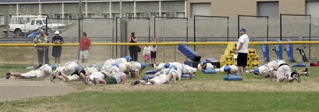 Summer Sports Blog: Hazen football summer practice