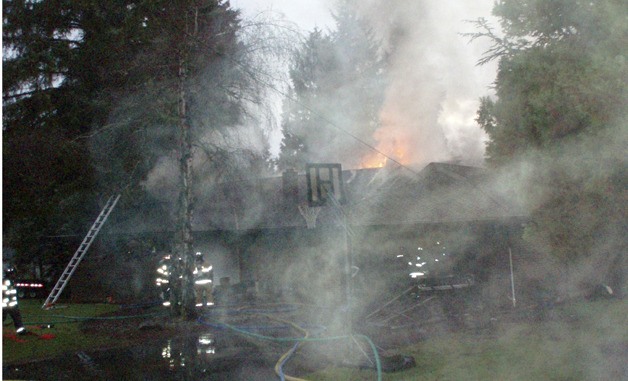 A fire at about 7 a.m. Friday caused extensive damage to a home in the 18000 block of 124th Avenue Southeast.