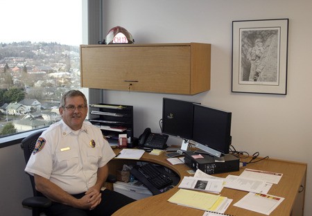 Mark Peterson is Renton's interim fire chief.