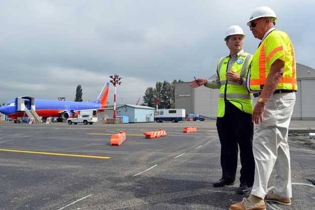 Renton Airport manager Ryan Zulauf