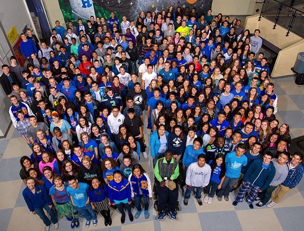 The Hazen High School graduating class of 2015.