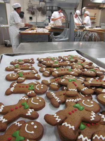 These gingerbread cookies were made in support of Seattle Milk Fund's Cookie Fest 2013.