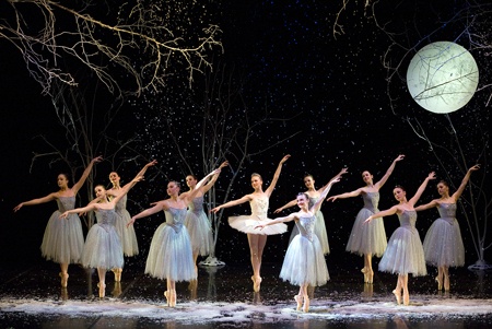 Ballerinas from the Evergreen City Ballet perform the Nutcracker