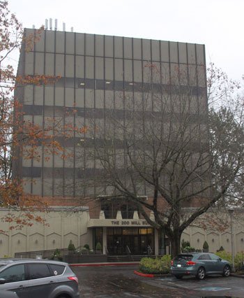 The former City Hall building at 200 Mill Avenue.