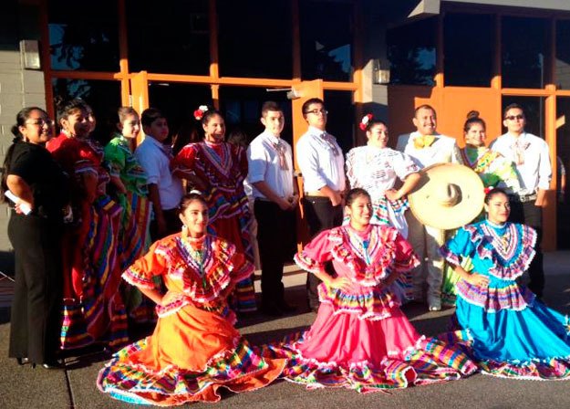 Folklore Mexicano Tonantzin performed at the annual Community Heritage event in Kiwanis Park on Sept. 4.