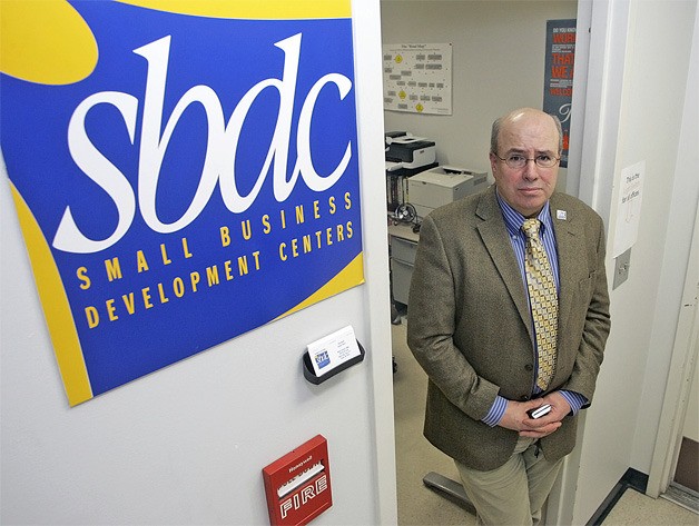 Steve Burke is the director of the Small Business Development Center