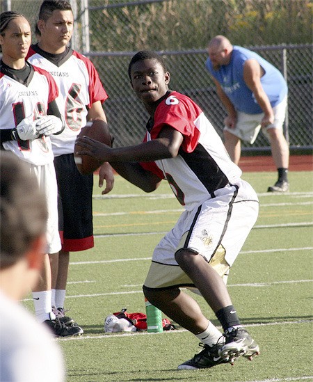 Sophomore Renton quarterback Dashauun Sauls.