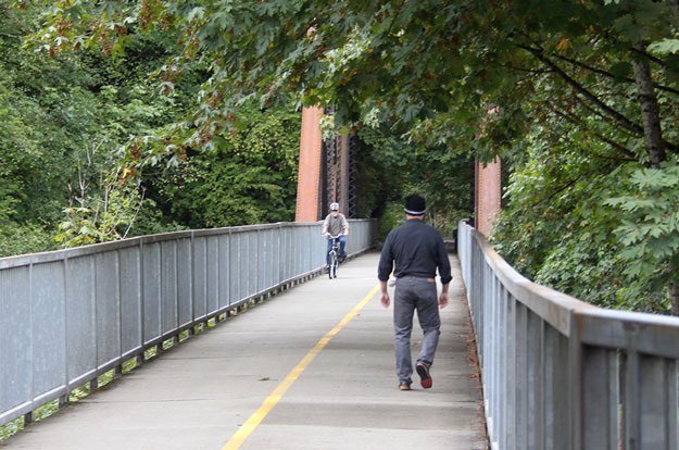 You’re running out of time  to see all of the green on the Cedar River Trail as this week’s shift to cooler wetter weather means fall is just around the corner.