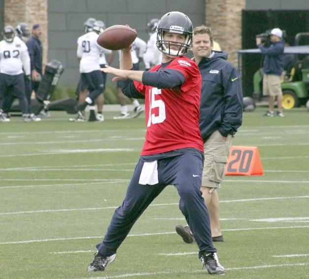 Seahawks quarterback Matt Flynn