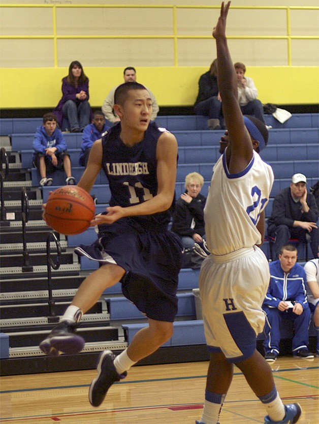 Lindbergh's James Keum was third in the Seamount in scoring this season.