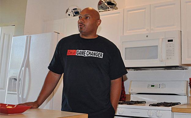 Derek Sparks is providing space for homeless athletes from South King County at his former condo.