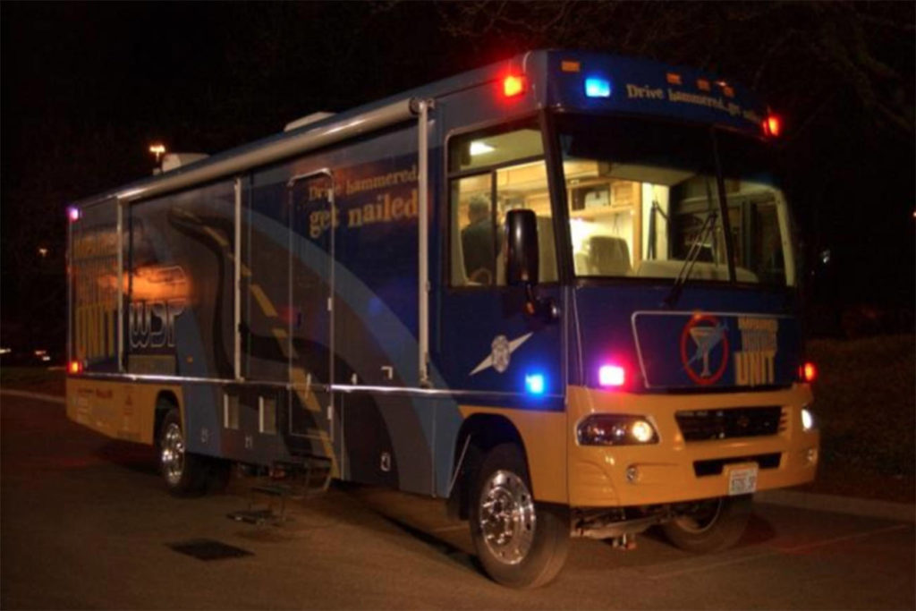 Washington State Patrol deploys Mobile Impaired Driving Unit for