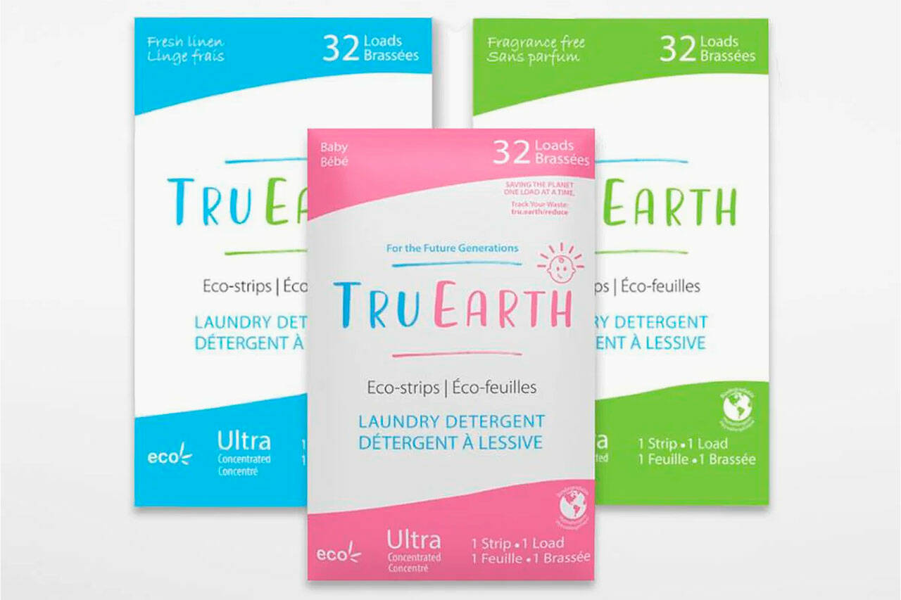 Tru Earth Laundry Detergent Strips Fresh Linen - 64 Loads