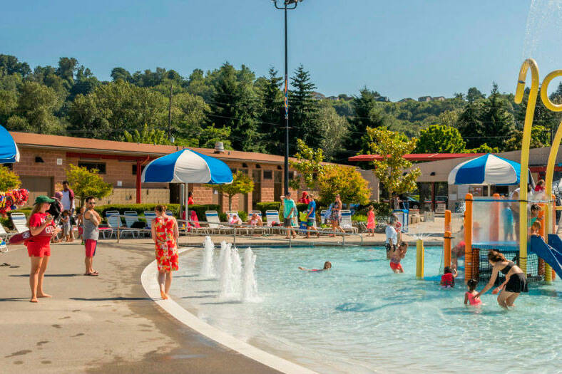 Attendees watch as man assaults several at Henry Moses Aquatic Center ...