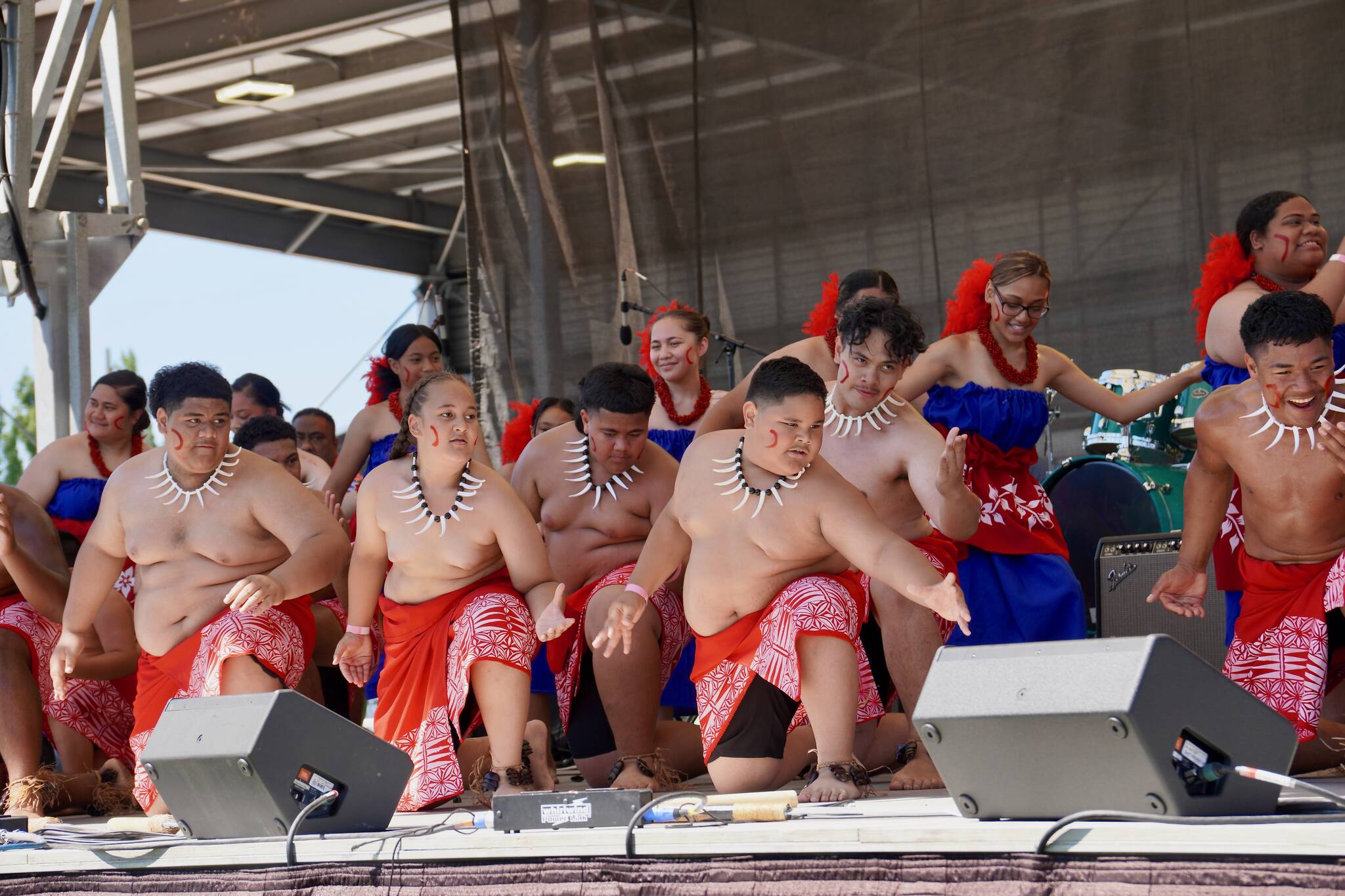 Photos by Joshua Solorzano/The Reporter
PolyFest 2024 was held July 20 at Renton Memorial Stadium. The annual event featured multiple performances, food and more that celebrated Polynesian culture. Pictured: A Seattle Youth Group performing a Samoan dance.