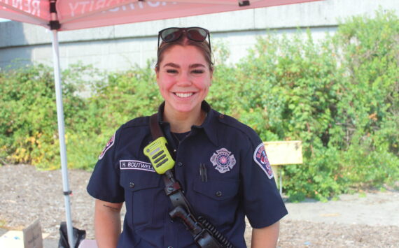 The Renton Regional Fire Authority had a booth at Renton River Days. Photo by Bailey Jo Josie/Sound Publishing