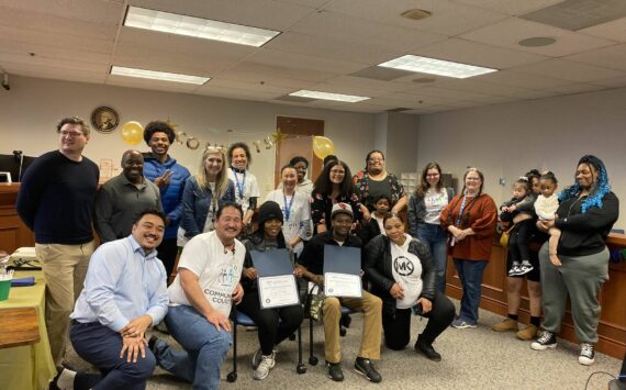 People graduating Renton Community Court. Photo Courtesy of Ken Delgado from Peer Kent