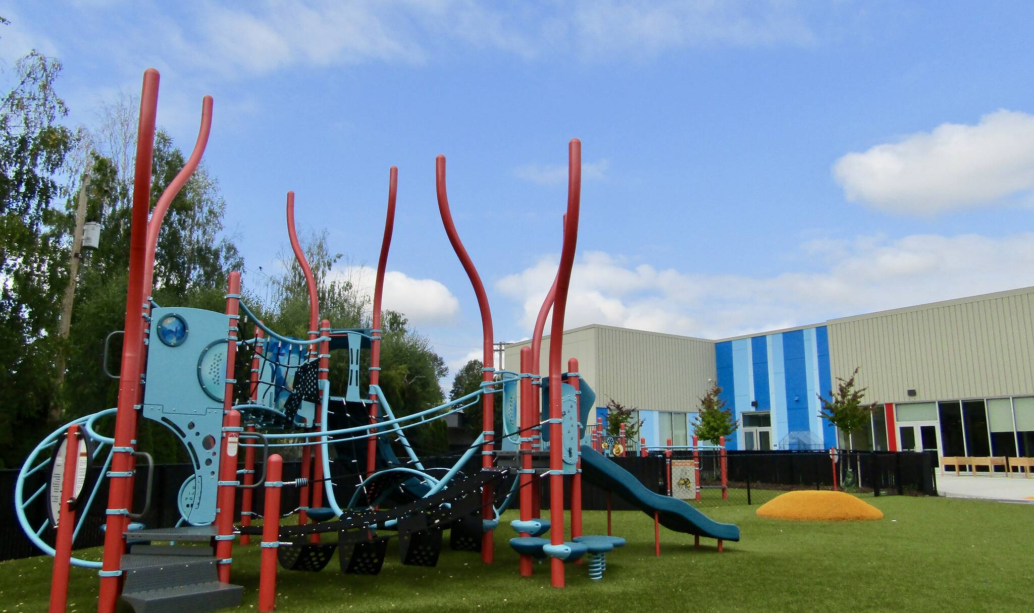 Impact school’s playground, which Launch will use. Photo courtesy of Annika Hauer