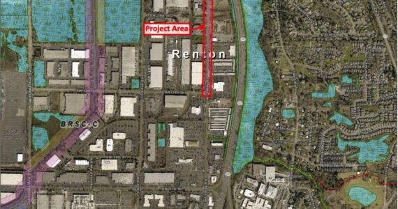 East Valley Road site map. Screenshot