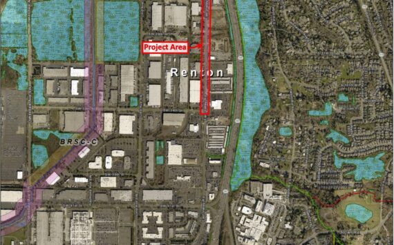 East Valley Road site map. Screenshot