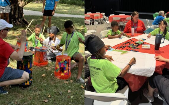 Photo courtesy of the Seasons Hospice Foundation
Kids at a recent Camp Kangaroo in the Baltimore Area.