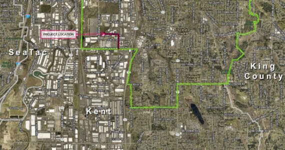 SW 43rd Street and Lind Avenue SW Storm System Improvement Project vicinity map. Courtesy photo.