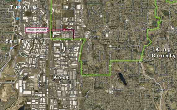 SW 43rd Street and Lind Avenue SW Storm System Improvement Project vicinity map. Courtesy photo.