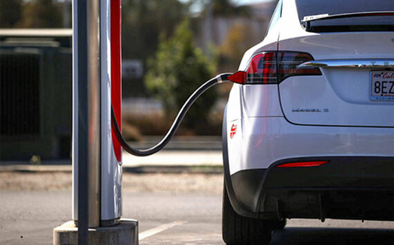 An electric vehicle at a charging station. Courtesy Photo
An electric vehicle at a charging station. Courtesy Photo