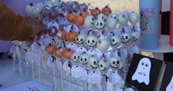 Spooky-themed cake pops at Olde Halloween Party in Renton. The event returns Saturday, Oct. 26. Photo by Bailey Jo Josie/Sound Publishing