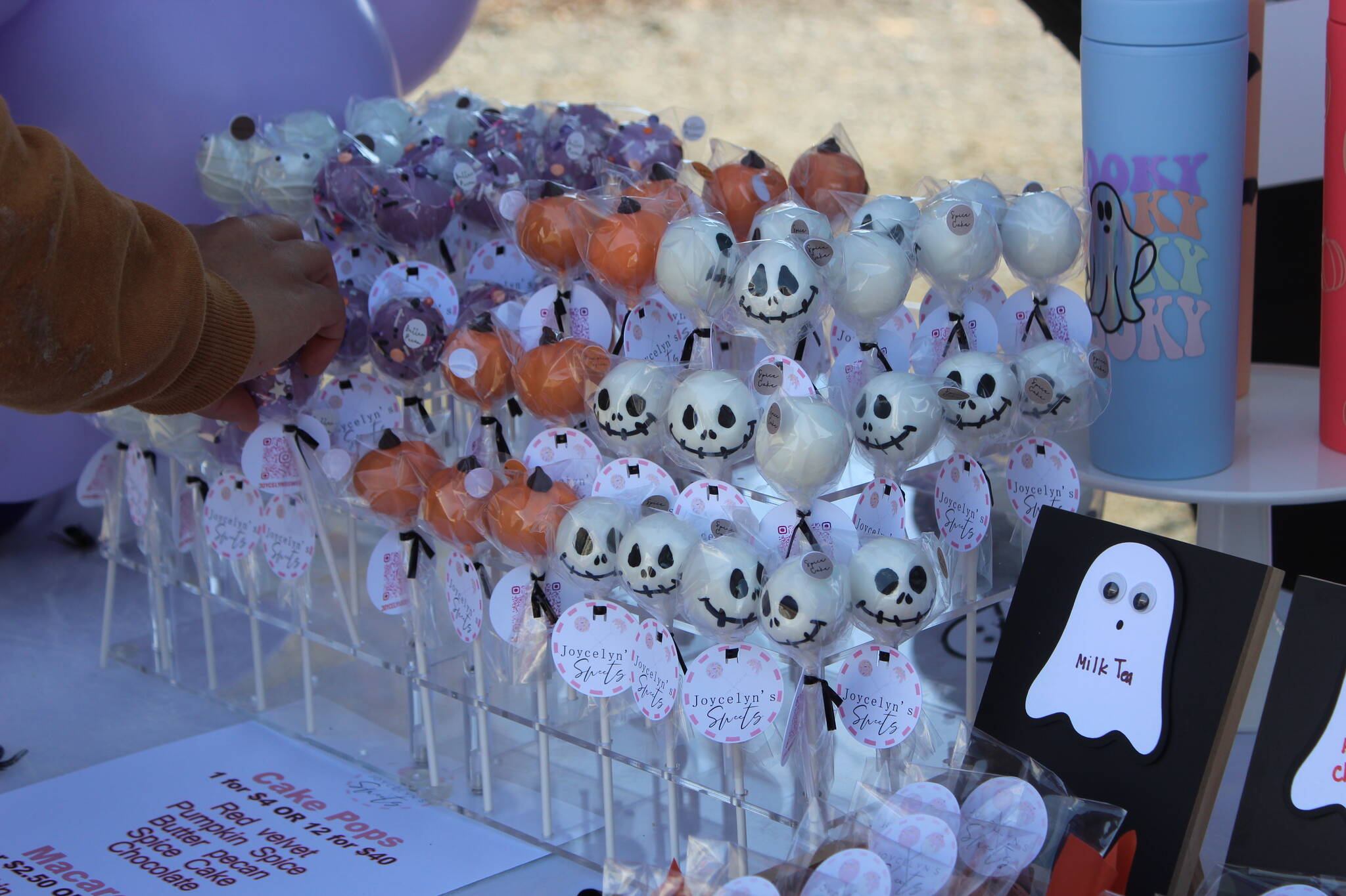 Spooky-themed cake pops at Olde Halloween Party in Renton. The event returns Saturday, Oct. 26. Photo by Bailey Jo Josie/Sound Publishing