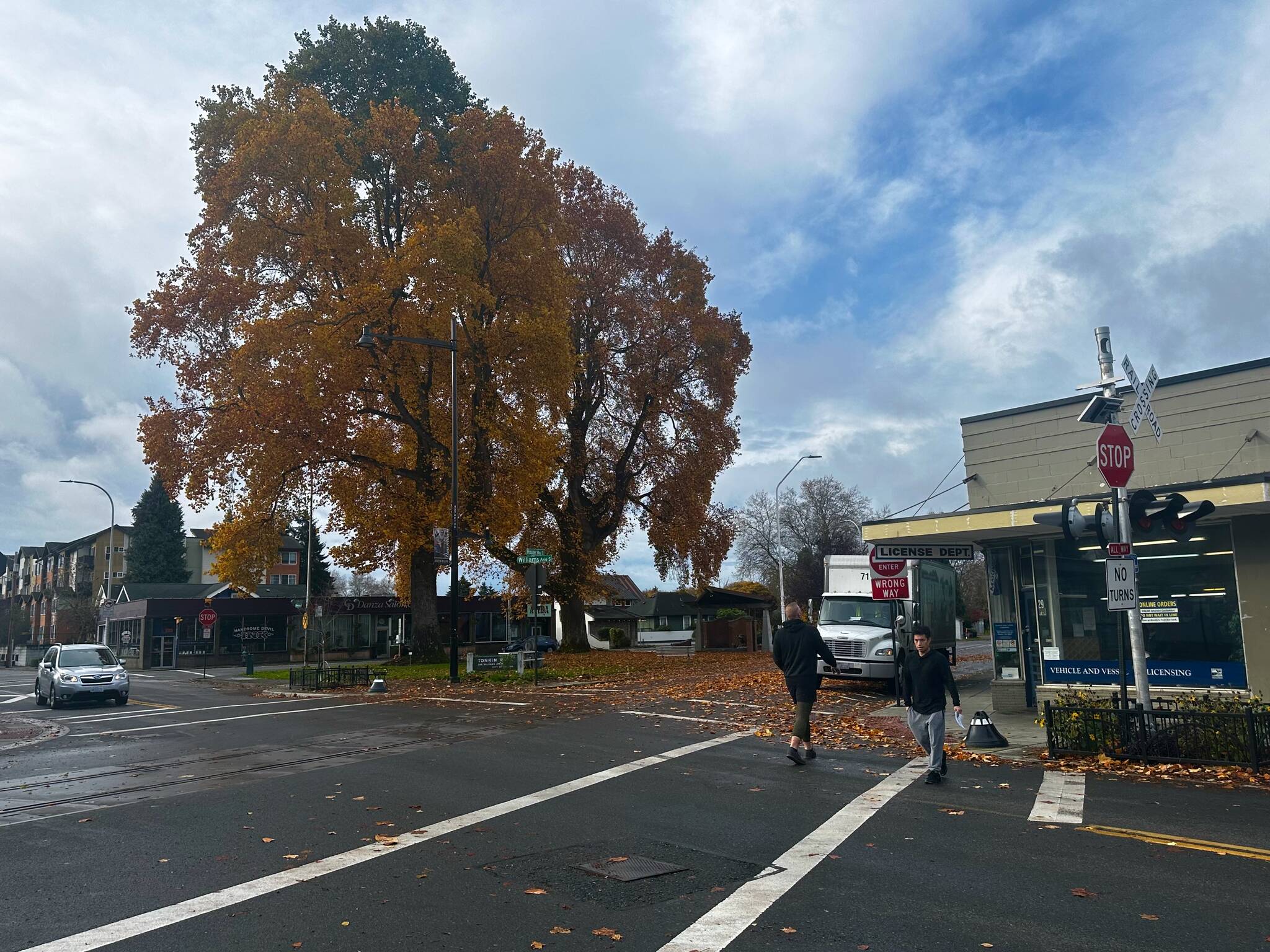 Downtown Renton on Houser Way and Williams Ave. S. Photo by Joshua Solorzano/The Reporter