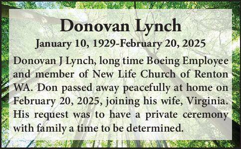 Donovan Lynch | Obituary